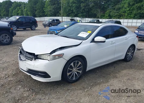 2016 Acura Tlx z USA, uszkodzony, nr VIN 19UUB1F39GA005058
